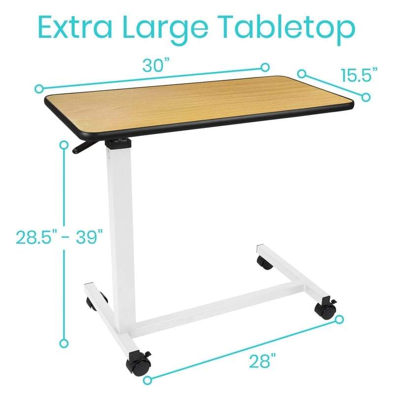 Vive Health LVA1022 Overbed Table Living Aids Vive Health