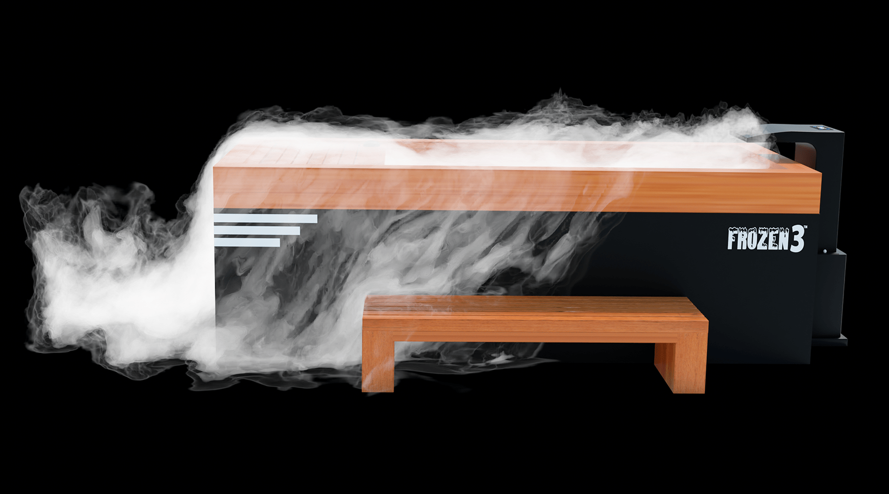 Medical Breakthrough Frozen 3 Cold Plunge Indoor/Outdoor Tub with Essential Oil Infuser and Steam Generator Cold Plunge Tubs Medical Breakthrough