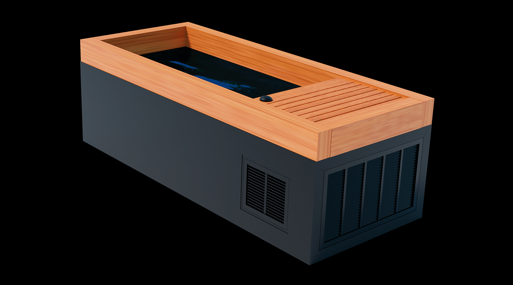 Medical Breakthrough Frozen 1 Cold Plunge Indoor/Outdoor Tub Cold Plunge Tubs Medical Breakthrough