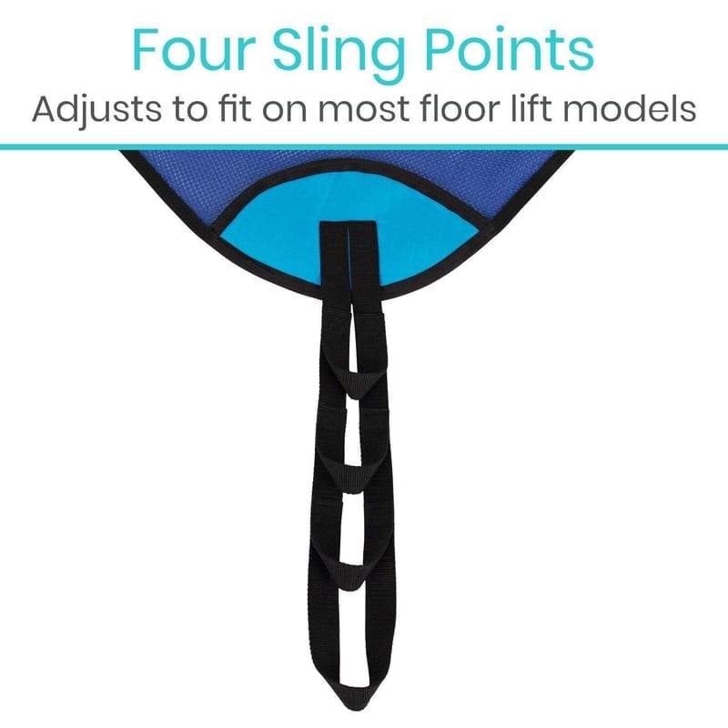 Vive Health LVA2000BLU Patient Lift Sling Patient Lift Vive Health