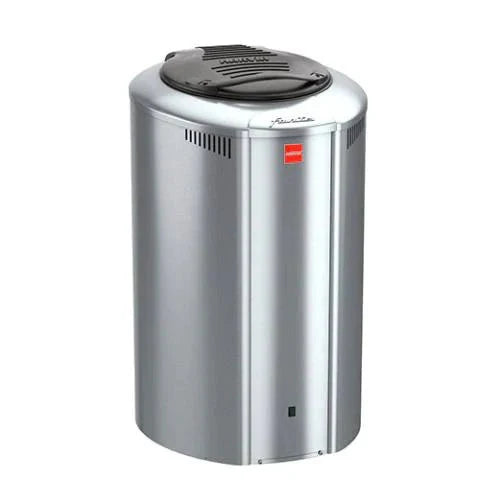 Harvia Forte Series, 4.4kW Electric Sauna Heater Digital Control at 240V 1PH Harvia Stainless Steel