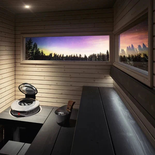 Harvia Forte Series, 4.4kW Electric Sauna Heater Digital Control at 240V 1PH Harvia