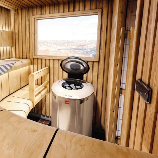 Harvia Forte Series, 9.8kW Electric Sauna Heater Digital Control at 240V 1PH Harvia