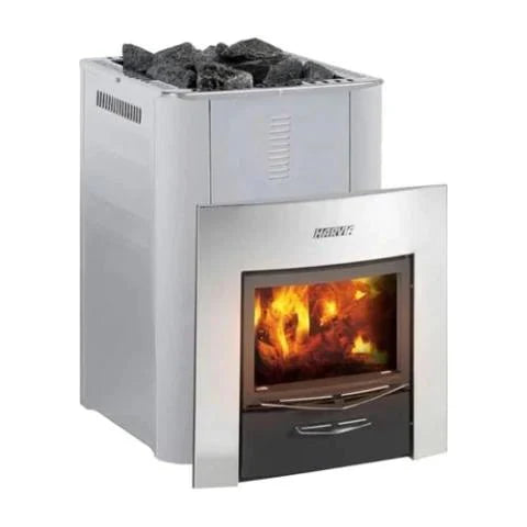Harvia Pro Series, 31kW, Wood Sauna Stove, Steel Harvia Stainless Steel