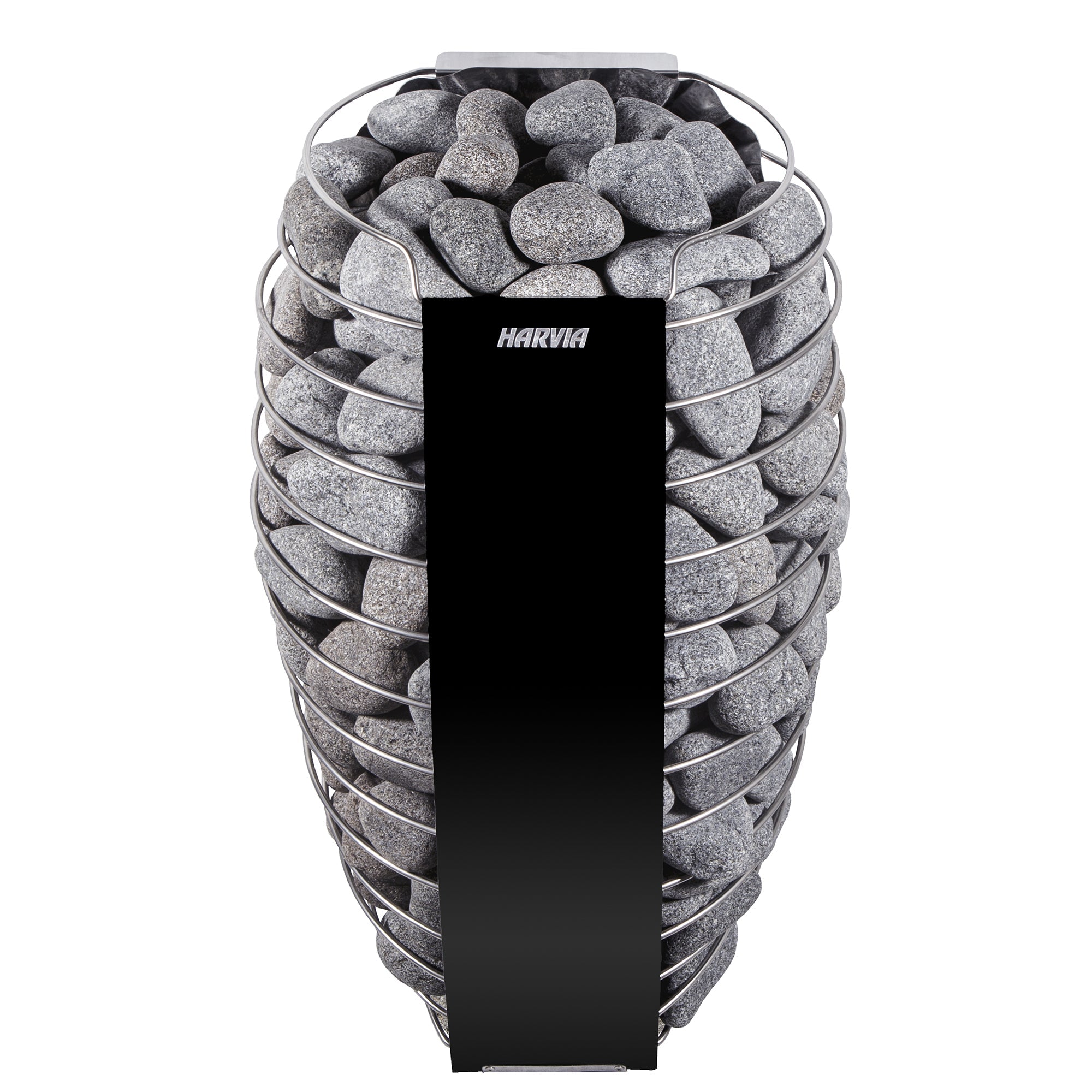 Harvia Spirit SP80E 8Kw Electric Sauna Heater Sauna Heater Harvia With Controls (Harvia Xenio CX45-U1-U3-XW) With Stones (5-10cm Rounded Olivine Sauna Stones)