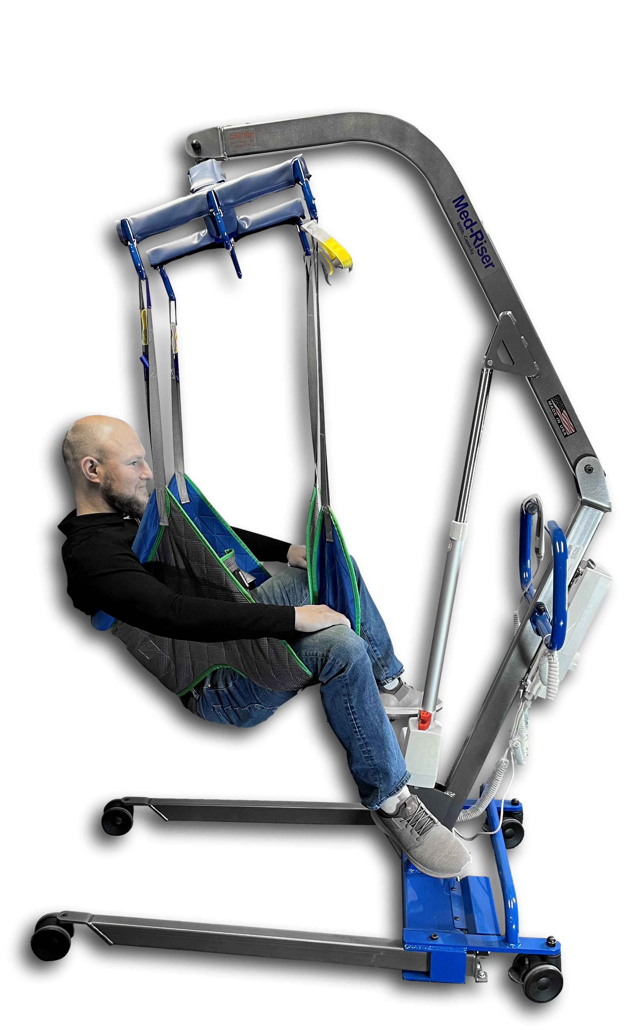Med-Mizer Bariatric Patient Lift 600 lb. with Powered Base Med-Mizer