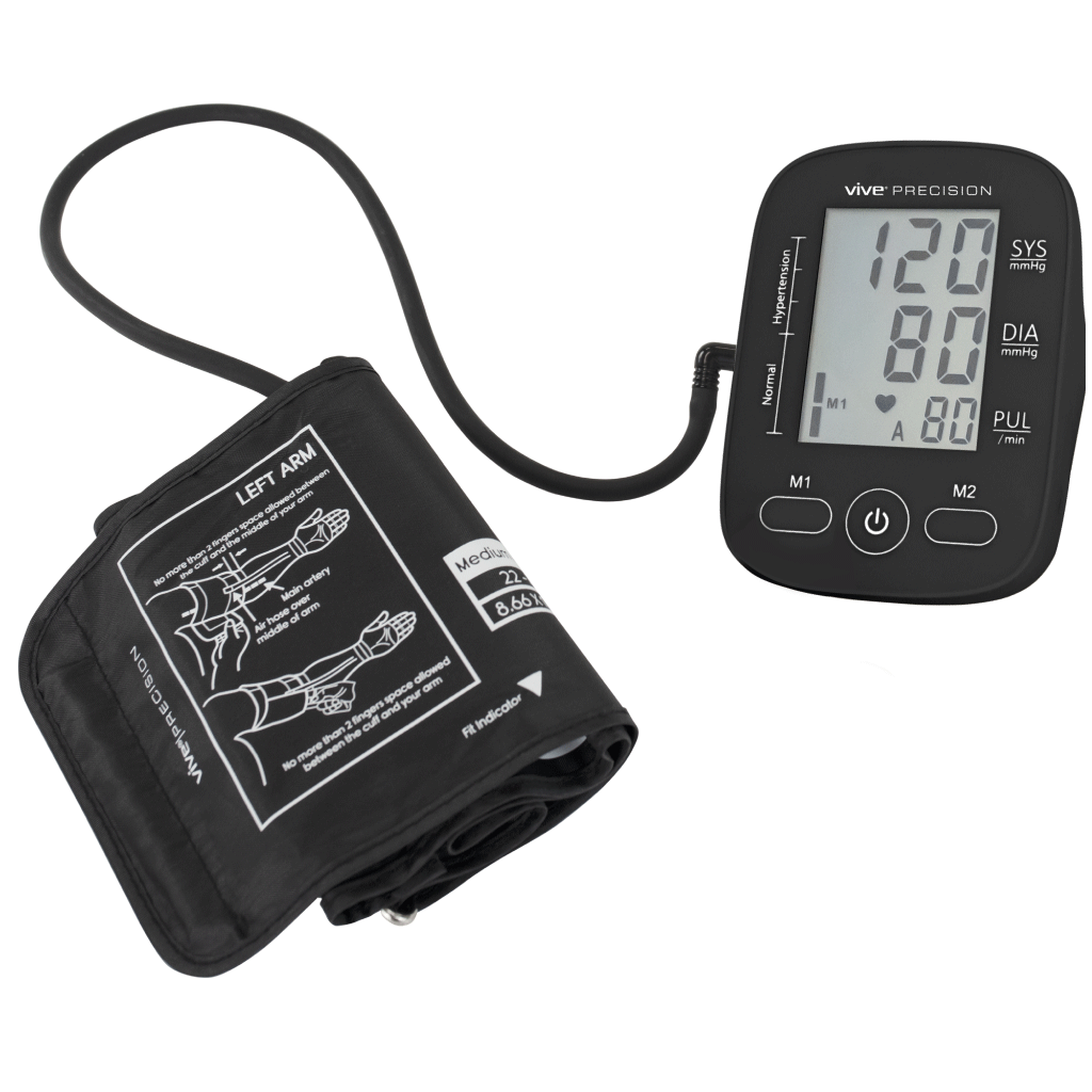 Vive Health DMD1068BLK Blood Pressure Monitor Model S Digital Measuring Devices Vive Health
