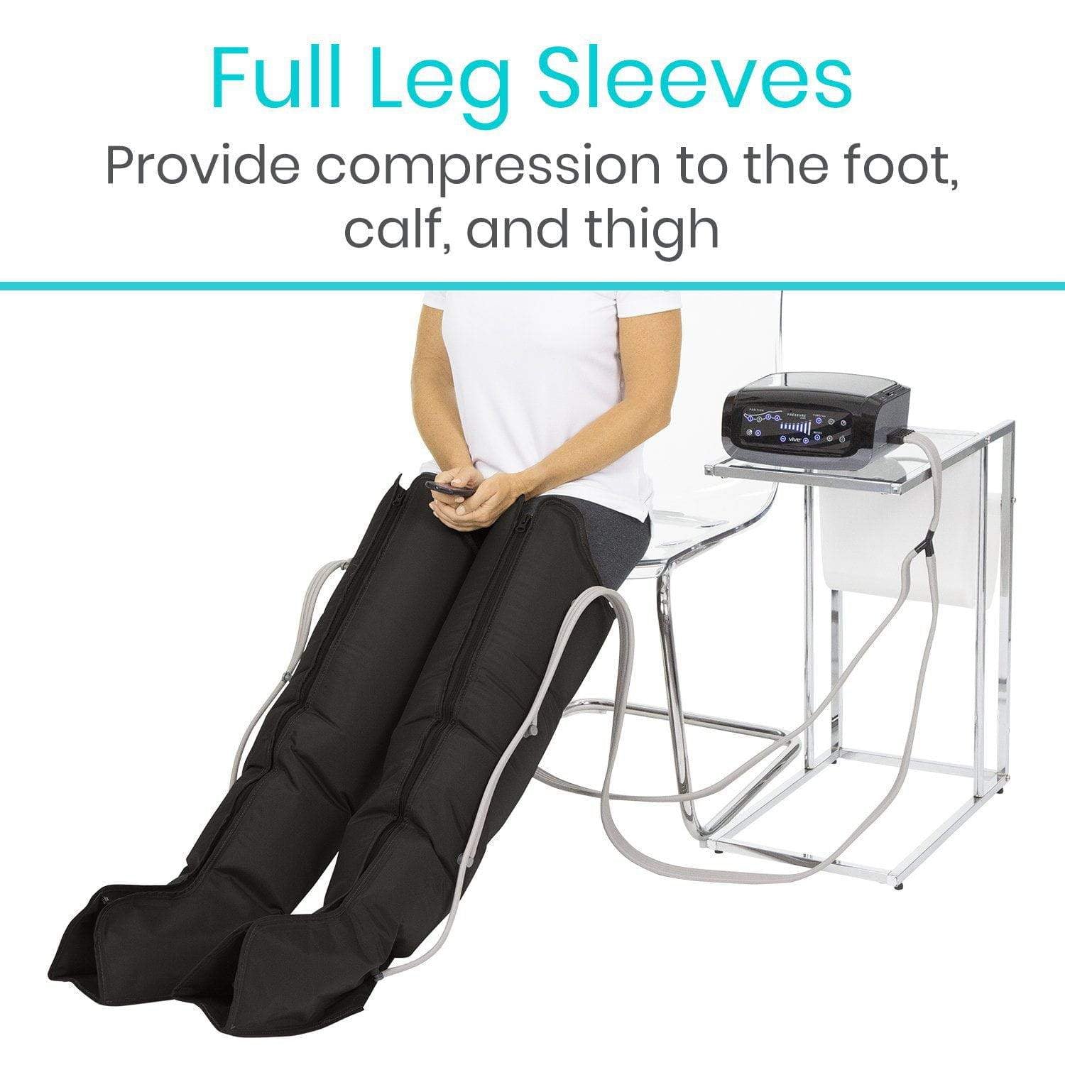 Vive Health RHB1019 Leg Compression Pump Full System: Standard Exercise Equipment Vive Health