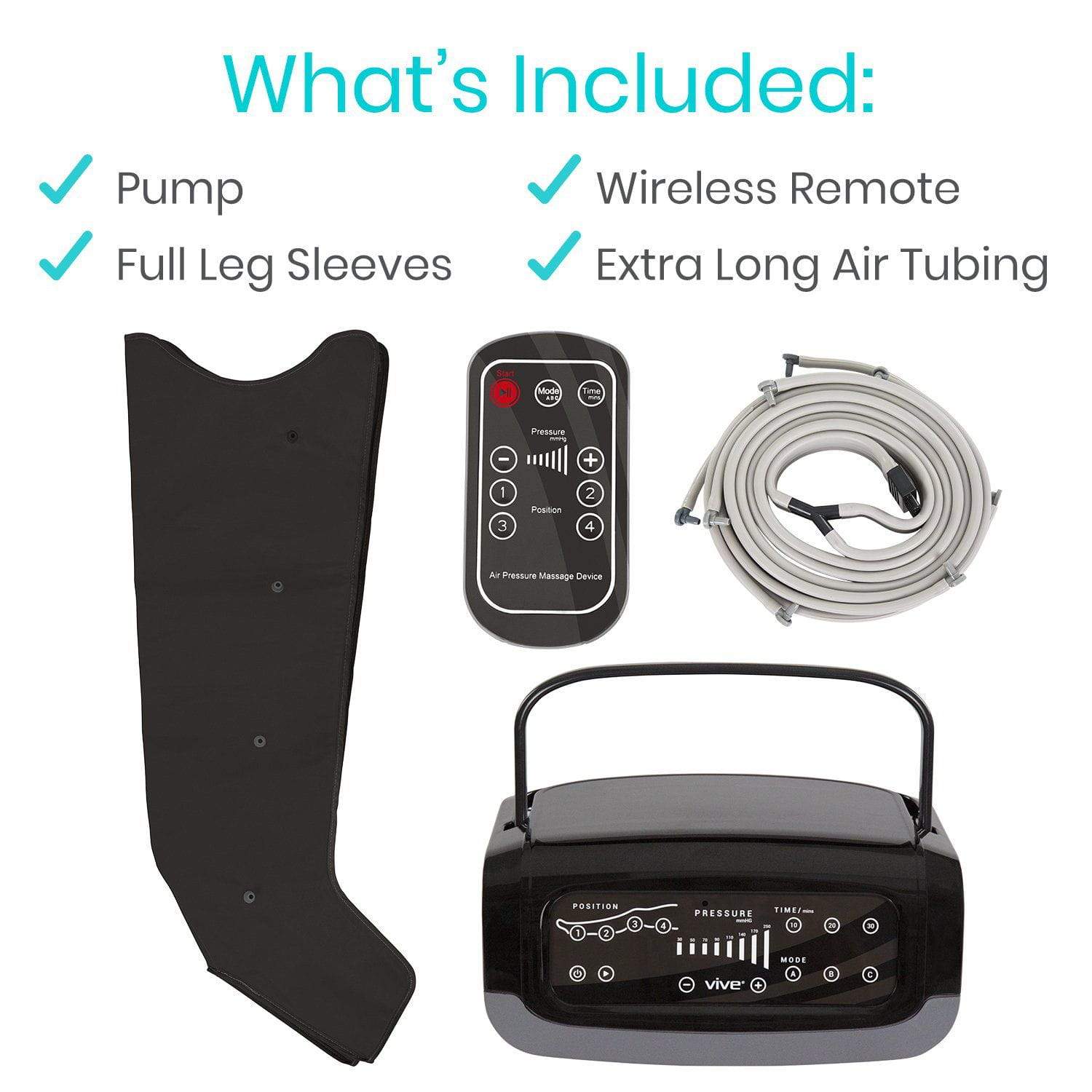 Vive Health RHB1019 Leg Compression Pump Full System: Standard Exercise Equipment Vive Health