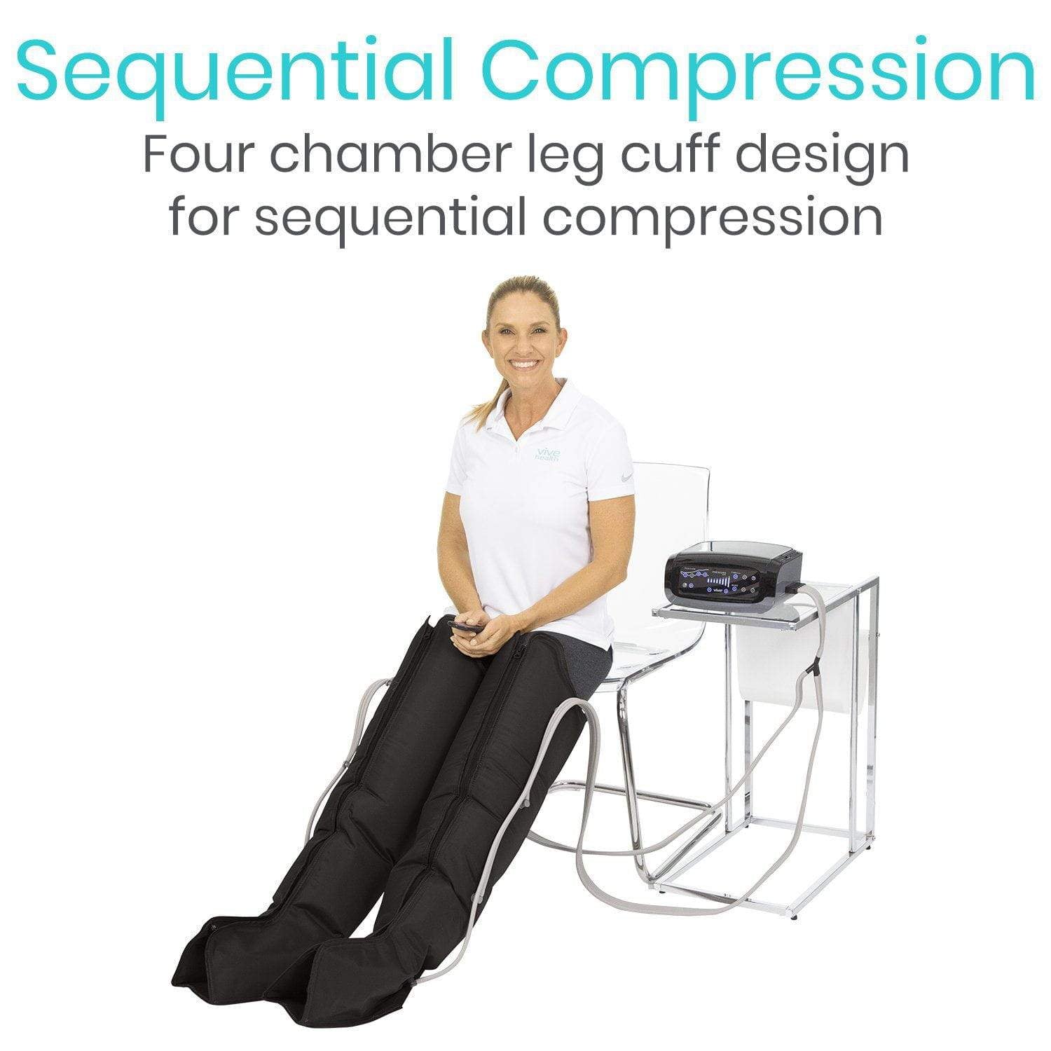 Vive Health RHB1019 Leg Compression Pump Full System: Standard Exercise Equipment Vive Health
