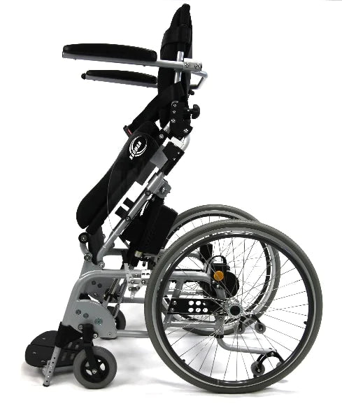Karman XO-101 Manual Push-Power Assist Stand Wheelchair Standing Wheelchairs Karman Healthcare 16" None