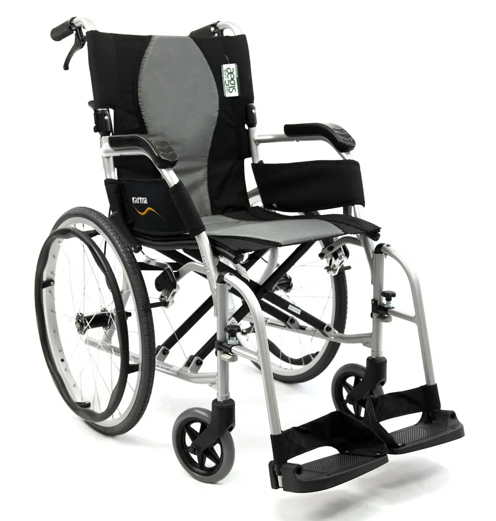 Karman Ergo Flight Ultra Lightweight Ergonomic Wheelchair Ultra Lightweight Wheelchairs Karman Healthcare 16" Fixed (standard)