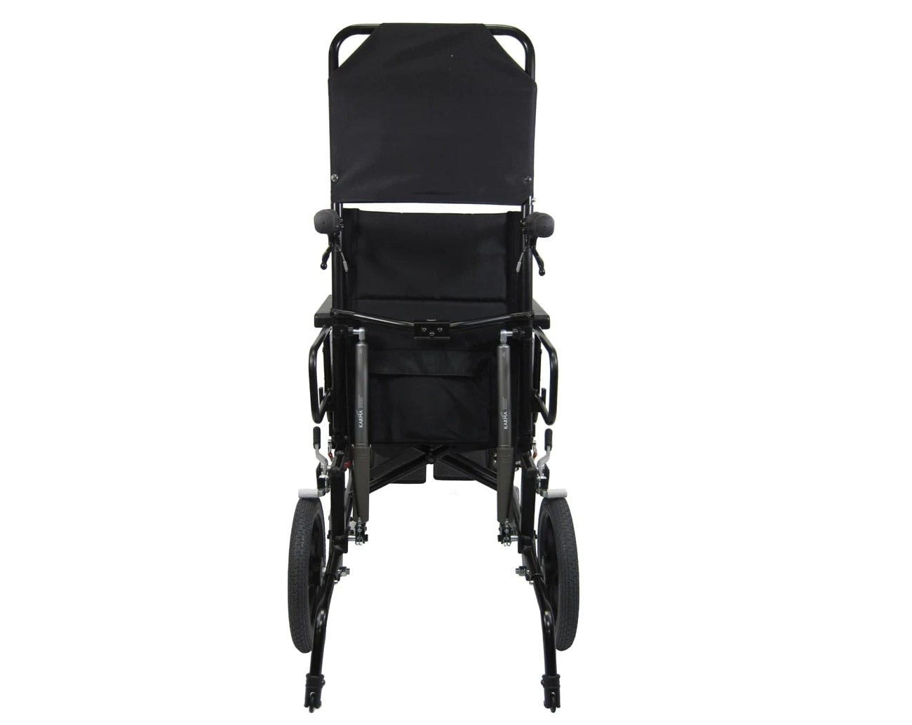 Karman KM-5000-TP Transport Lightweight Reclining Wheelchair with Removable Desk Armrest Reclining Wheelchairs Karman Healthcare