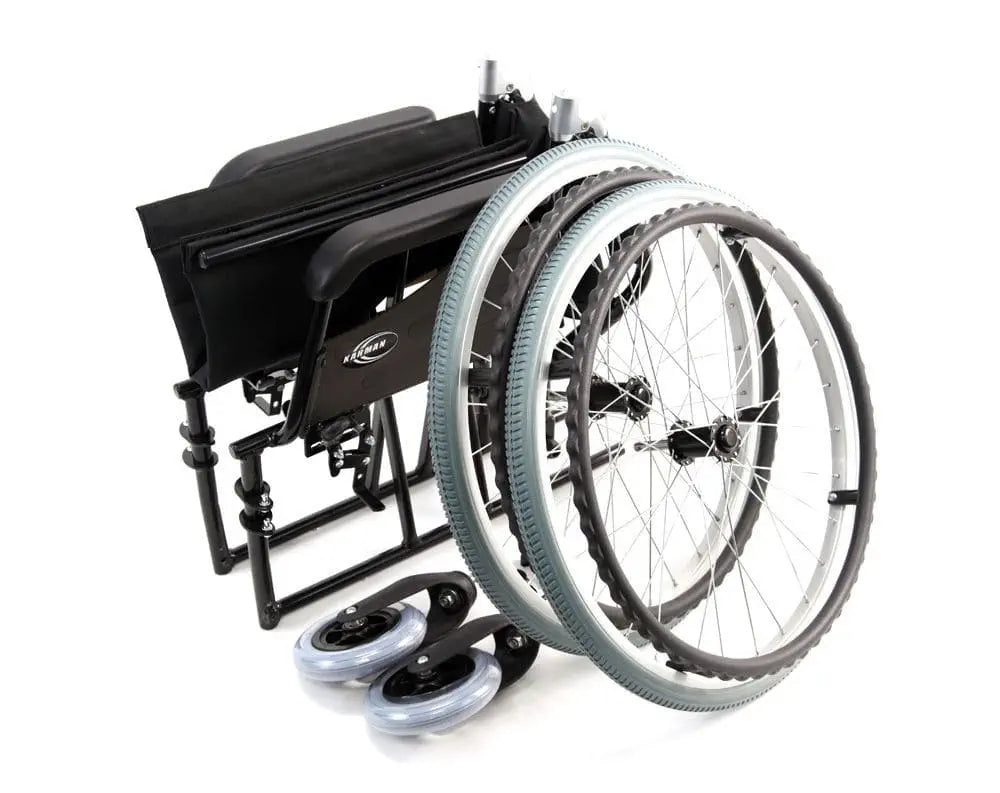 Karman LT-990 Ultra Lightweight Wheelchair with Quick Release Axles Standard Wheelchairs Karman Healthcare