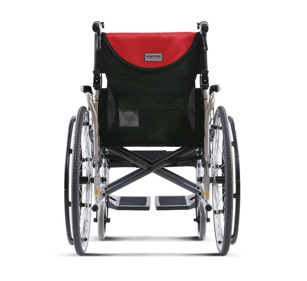 Karman S-Ergo 125 Ergonomic Wheelchair with Flip-Back Armrest and Swing Away Footrest Ergonomic Wheelchairs Karman Healthcare