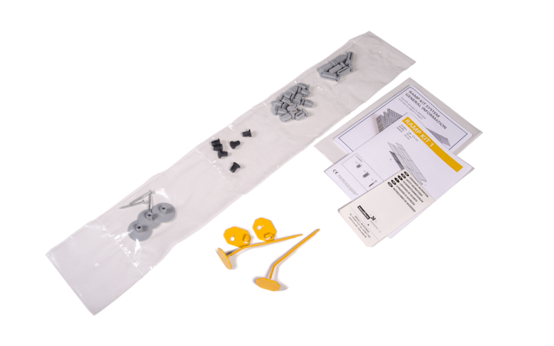 Stepless Excellent Ramp Kit 1 - Height 1,8 – 5,5 cm Ramp Guldmann Stepless