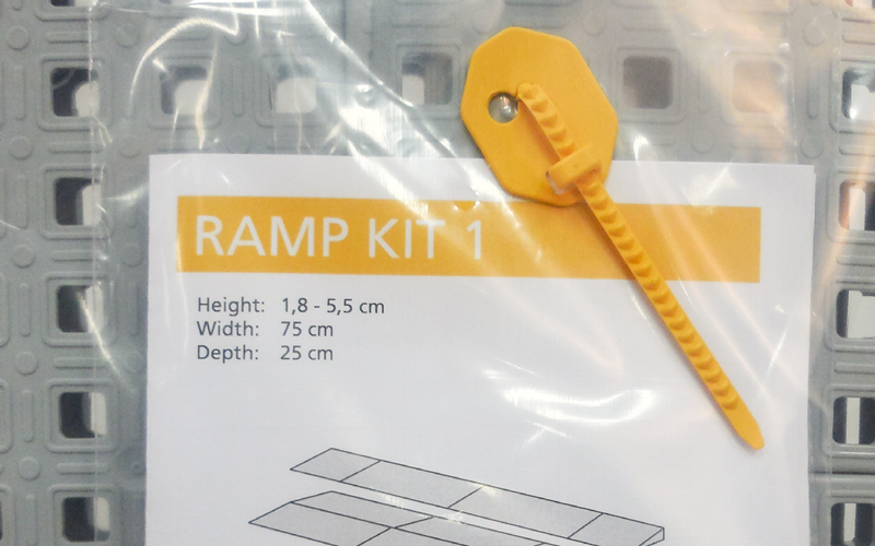 Stepless Excellent Ramp Kit 1 - Height 1,8 – 5,5 cm Ramp Guldmann Stepless