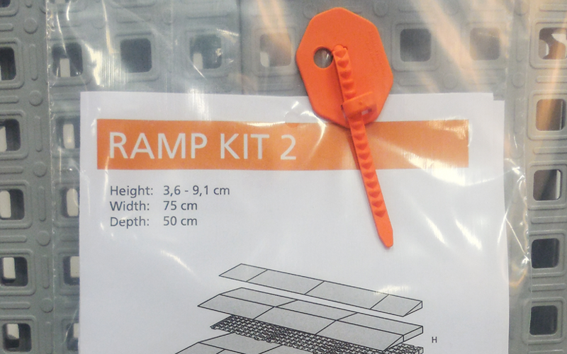 Stepless Excellent Ramp Kit 2 - Height 3,6 – 9,1 cm Ramp Guldmann Stepless