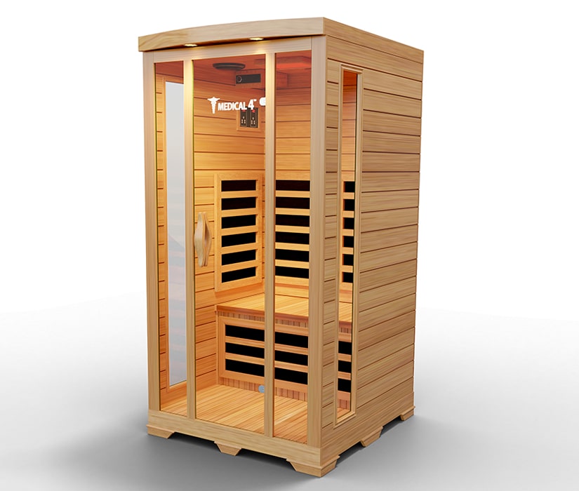 Medical Breakthrough Medical 4 Infrared 2-Person Sauna INFRARED SAUNA Medical Breakthrough