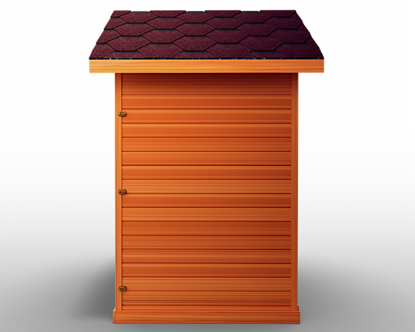Medical Breakthrough Nature 8 Plus Infrared 4-6 Person Outdoor Sauna Outdoor Sauna Medical Breakthrough