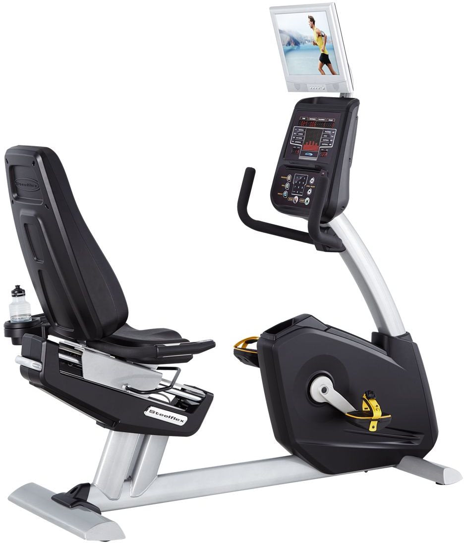 SteelFlex PR10 Commercial Recumbent Bike Fitness Steelflex