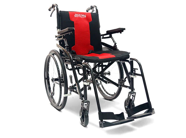 Journey So Lite Super Lightweight Folding Wheelchair Ultra Lightweight Wheelchairs Journey Black