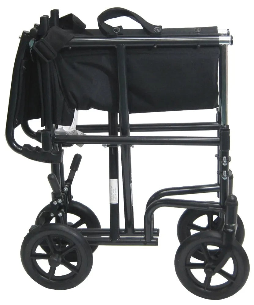 Karman T-2700 Transport Wheelchair with Removable Armrest and Footrest transport wheelchairs Karman Healthcare