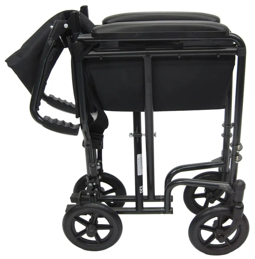 Karman LT-2017, LT-2019 Lightweight Transport Chair with Removable Footrest transport wheelchairs Karman Healthcare