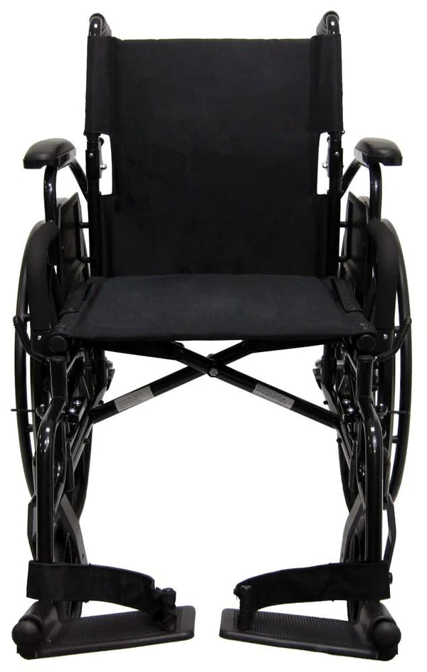 Karman 802-DY Ultra Lightweight Wheelchair with Flip Back Armrest Standard Wheelchairs Karman Healthcare