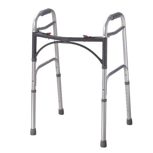 Drive Medical Easy-Release 2 Button Folding Walker Adult Drive Medical Default Title