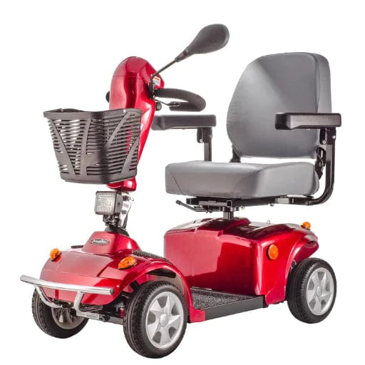 FreeRider FR 168-4S II 4-Wheel Bariatric Electric Scooter Mobility Scooters FreeRider USA 4S II with 36ah Battery Red