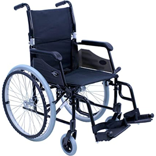Drive Medical Transport Wheelchair Bariatric 20 Wide Blue Drive Medical Default Title