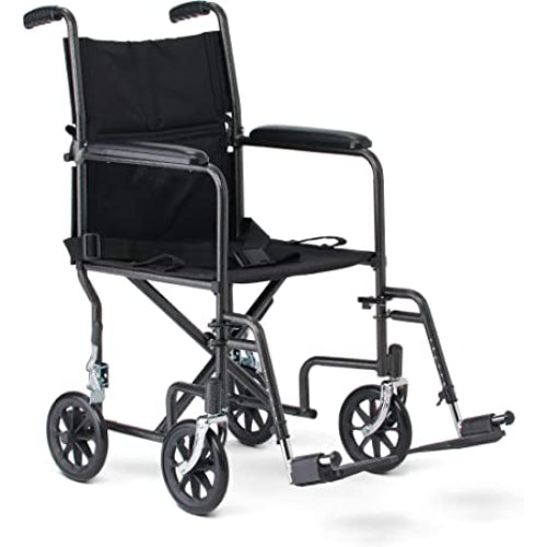 Drive Medical Wheelchair Transport Steel 19 Seat Width Drive Medical Default Title