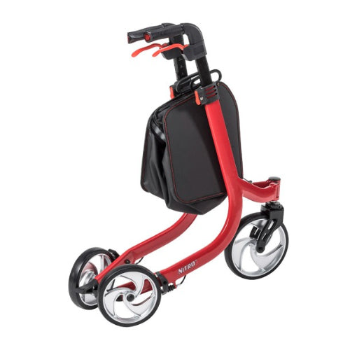 Drive Medical Nitro 3 Wheel Folding Aluminum Rollator Wheelchair - Accessories/Parts Drive Medical