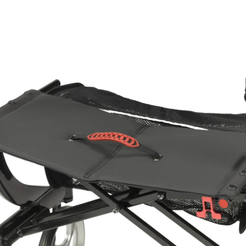 Drive Medical Bariatric Heavy Duty Nitro Rollator black Drive Medical