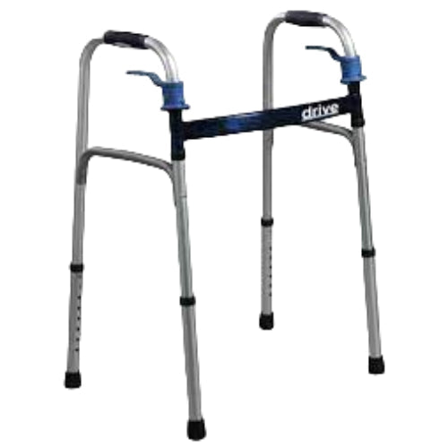 Drive Medical Walker Folding Adult Trigger Release Drive Medical