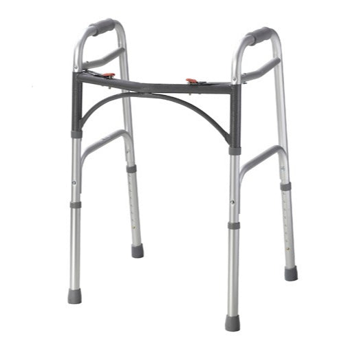 Drive Medical Easy-Release 2 Button Folding Walker Youth Walkers - Two Button Drive Medical Default Title