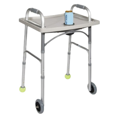 Drive Medical Universal Walker Tray with Cup Holder color, Grey Drive Medical