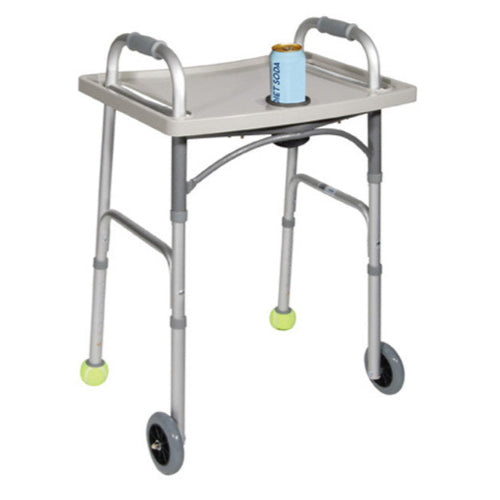 Drive Medical Universal Walker Tray with Cup Holder color, Grey Drive Medical Default Title