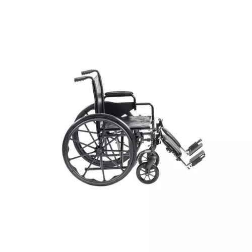 Drive Medical Wheelchair Econ Rem Desk Arms 18 with ELR Dual Axle K1/K2 Wheelchair - Accessories/Parts Drive Medical