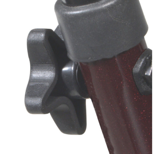 Drive Medical Rollator Oversize With Loop Break Red Bariatric Steel(10215RD-1) Drive Medical