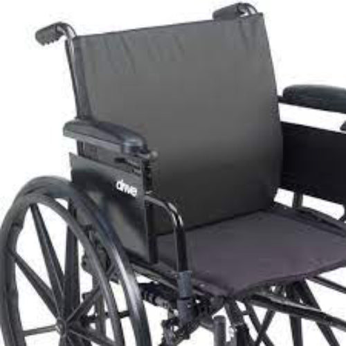Drive Medical Wheelchair Back Cushion 20x17 General Use with Lumbar Support Drive Medical