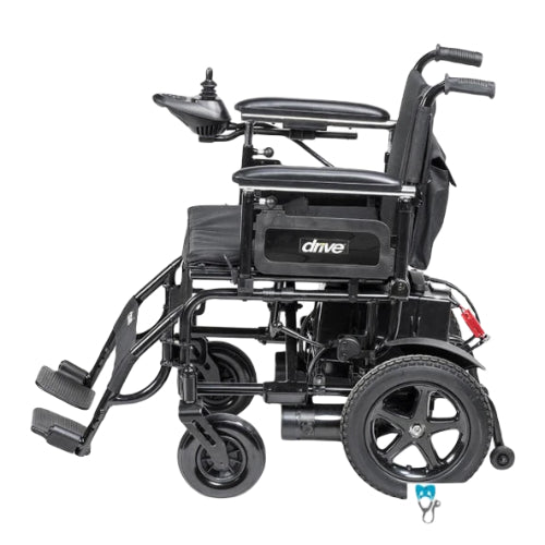Drive Medical Lightweight Cirrus Plus Folding Power Wheelchair 20 inch Drive Medical