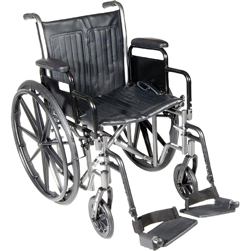 Drive Medical Silver Sport 2 Wheelchair Detachable Full Arms SF Wheelchair - Accessories/Parts Drive Medical Default Title
