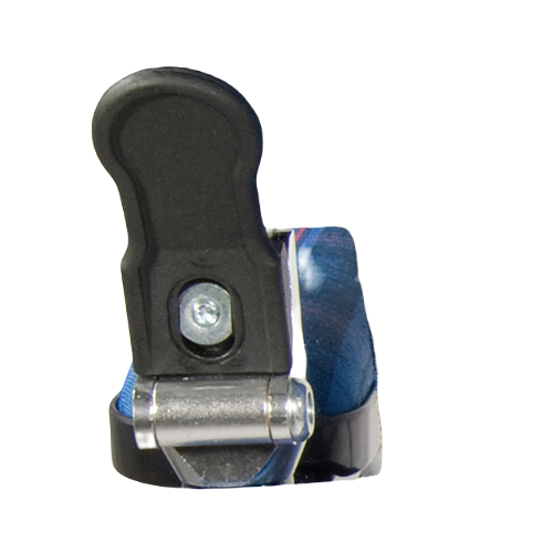 Drive Medical Fly-Lite Transport Chair Blue 19 Wheelchair - Transport Drive Medical