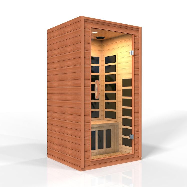 Dynamic Avila 1-2-Person Low EMF FAR Infrared Sauna (Canadian Hemlock) Saunas Dynamic Saunas Default Title