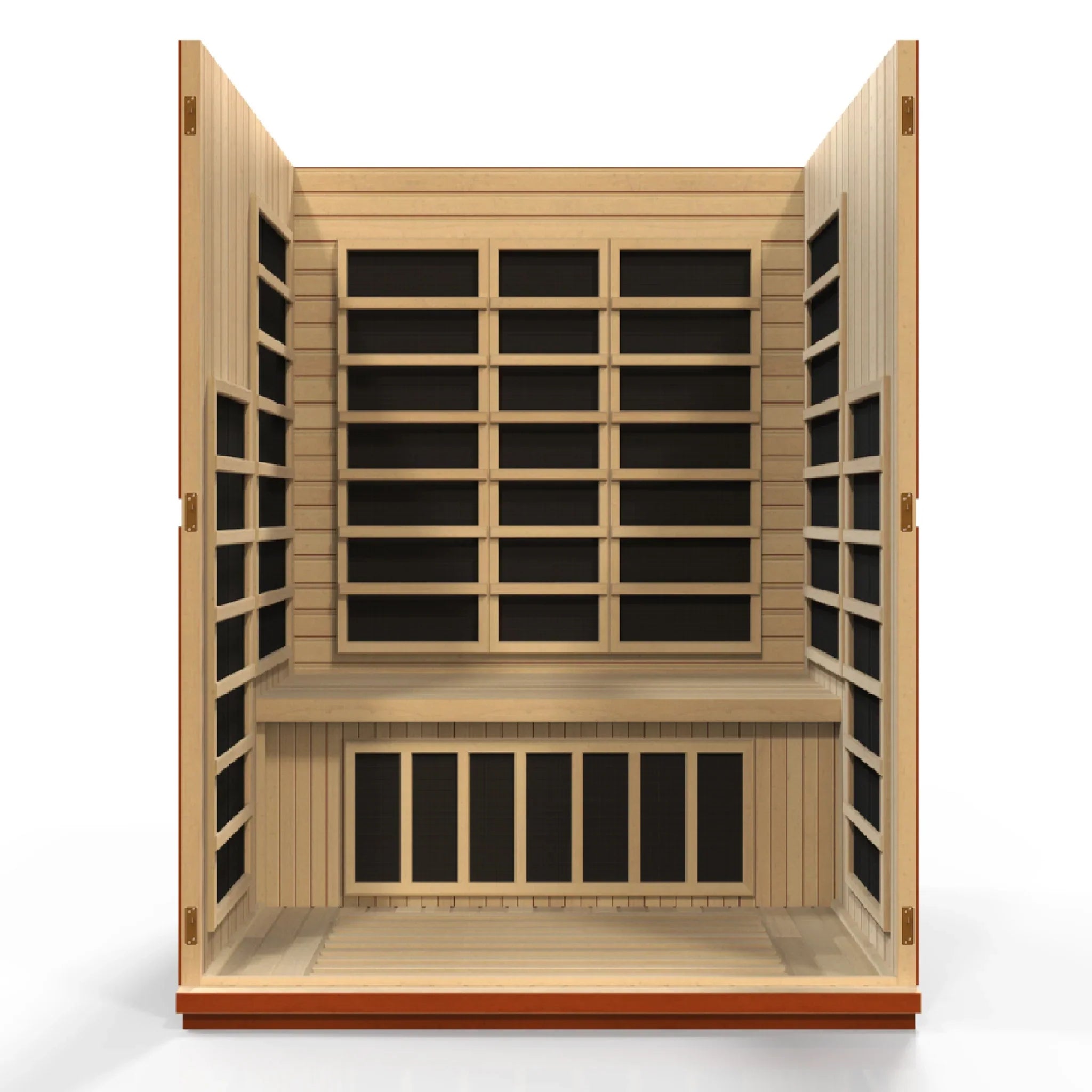 Dynamic Bellagio 3 Person Low EMF Far Infrared Sauna DYN-6306-02 INFRARED SAUNA Dynamic Saunas