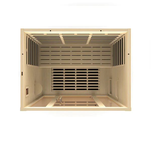 Dynamic Vila 3 Person Ultra Low EMF FAR Infrared Sauna (Natural Finish) INFRARED SAUNA Dynamic Saunas