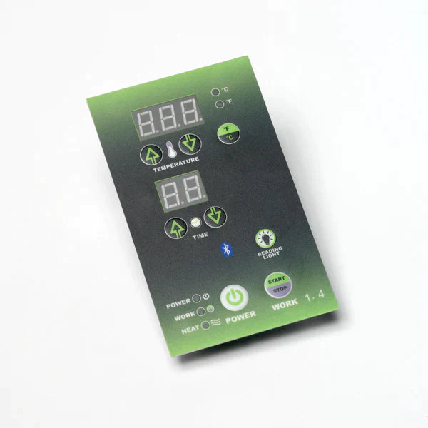 Dynamic Cordoba 2 Person Ultra Low EMF FAR Infrared Sauna (Honey Dark Stain Canadian Hemlock)) INFRARED SAUNA Dynamic Saunas