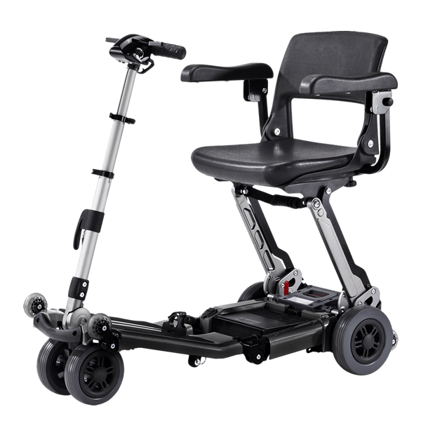 FreeRider Luggie Elite Foldable Travel Mobility Scooter Mobility Scooters FreeRider USA Black